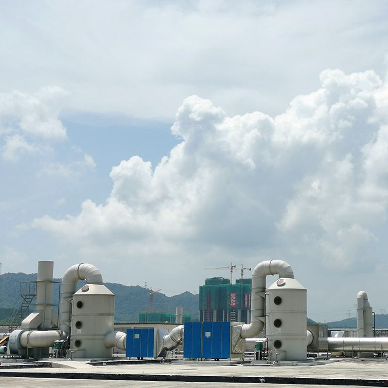 廢氣處理設備-PP噴淋塔