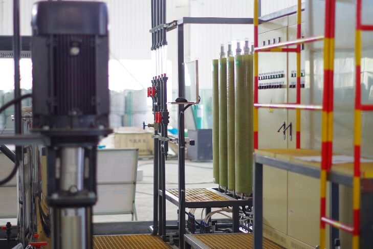 山東某電鍍工業園廢水零排放項目